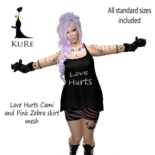 Love Hurts skirt set box