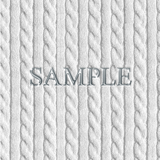 Zoy Texture [ KNIT 09 ] WHITE - Seamless -