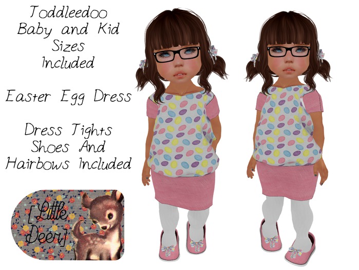 [Little Deer] Easter Egg Dress