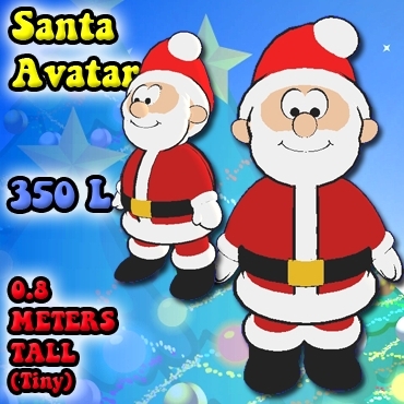 [Screwball Cartoon Avatars] Tiny Santa Avatar