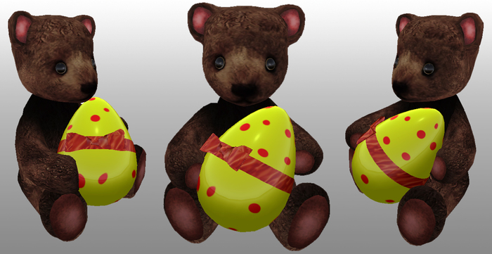 A-Tech - Teddy with Easter egg