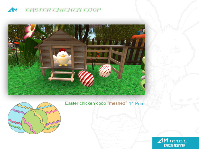 AM- **Easter chicken coop** Box