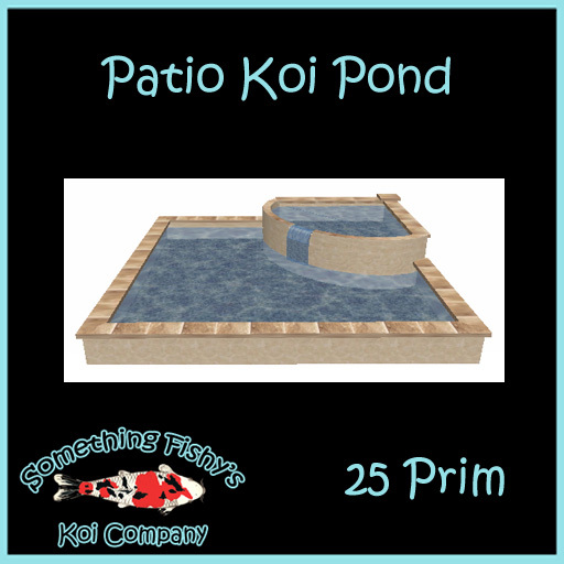 Patio Koi Pond