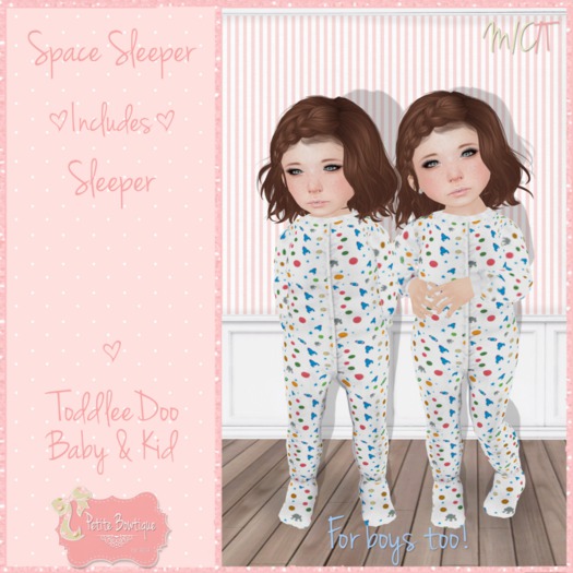 {Petite Bowtique} Space Sleeper