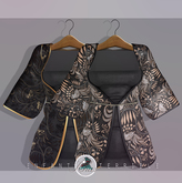 .Enfant Terrible. Kia Dress Black and Golds