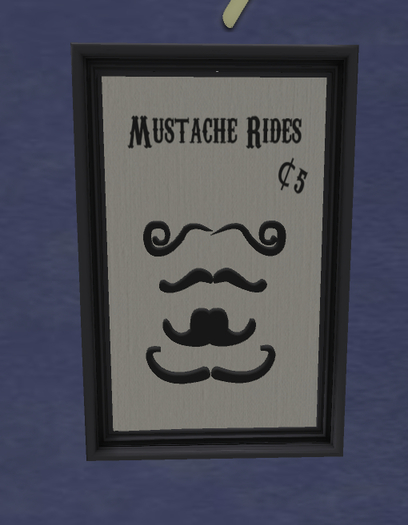 {DB} Mustache Rides Art Version:1 {LI:8}