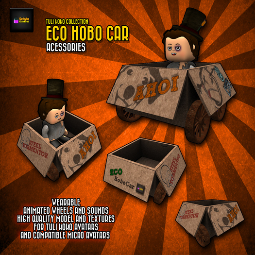 [SL]Tuli Koko - Eco Hobo Car (boxed)