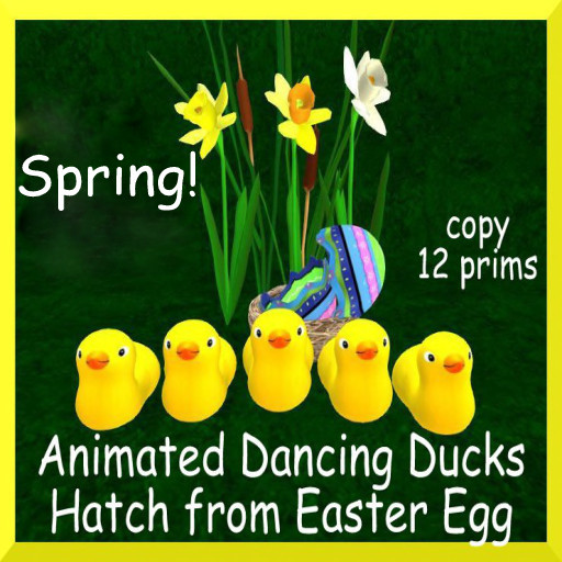 Animated Dancing Ducks Hatch From Easter Egg