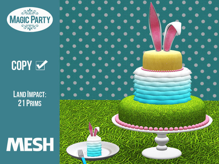 Easter - Bunny Grass Cake