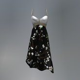 Charcoal Sakura Mesh Dress box