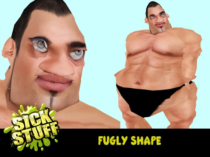 Fugly Shape & Styling Card By Sick Stuff