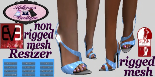 Latex Heels Tan masti