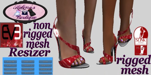 Latex Heels Tan masti