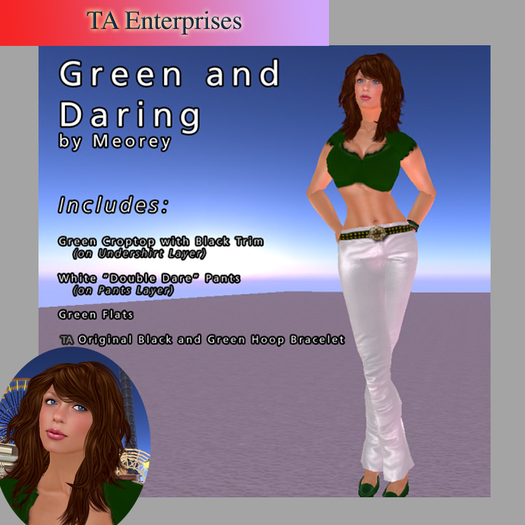 <TA>Green and Daring by Meorey (Copy/Mod)
