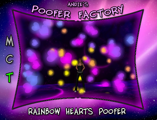 *PF* Rainbow Hearts Poofer