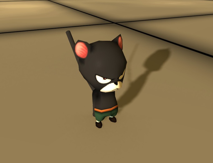 ARM - A Rigged Mesh - El Gato Negro!