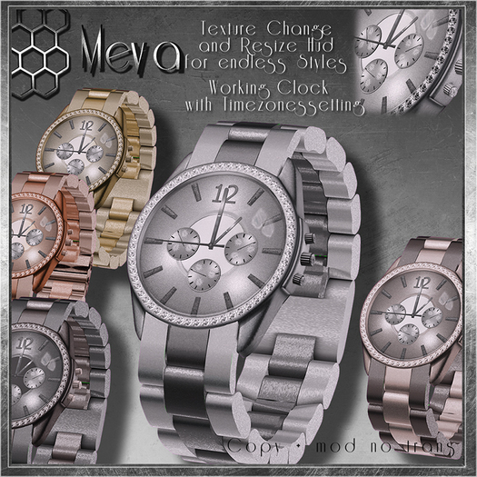 Meva Chronograph Diamonds