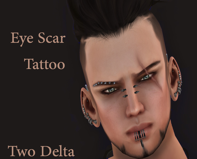 ::Two Delta:: eye scar