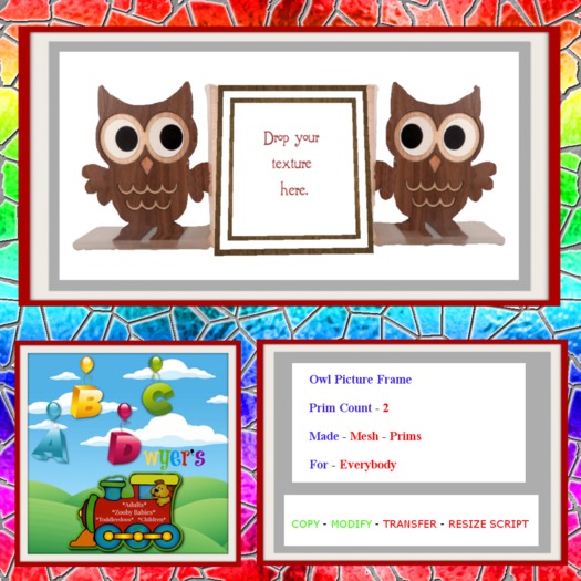 (ABC) Owl Frame