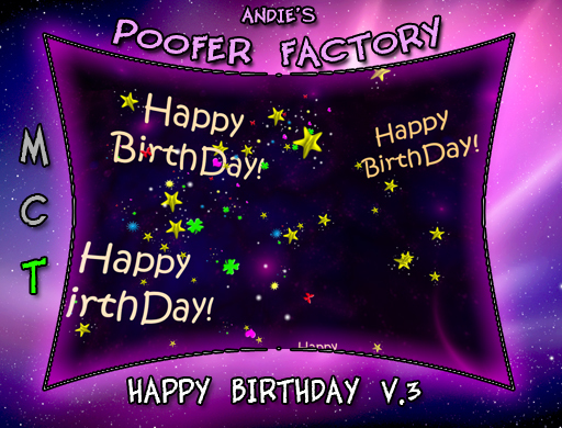 *PF* Happy BirthDay v.3 Poofer