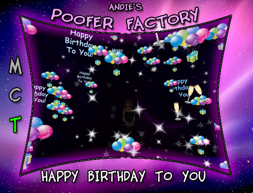 *PF* Happy Birthday To You Poofer