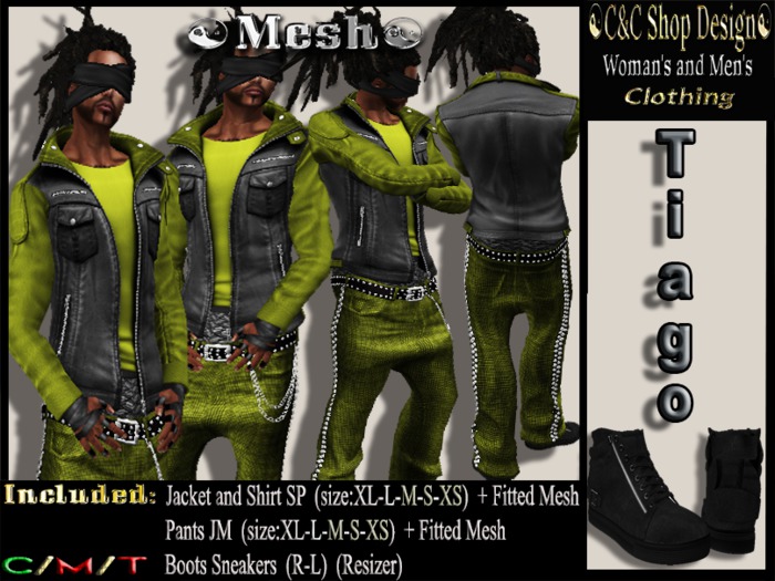 C&C Mesh Tiago Men's DEMO