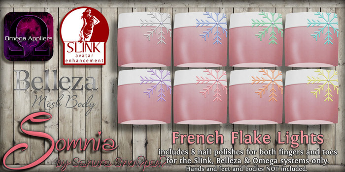 .: Somnia :. French Flake Lights {Crated}