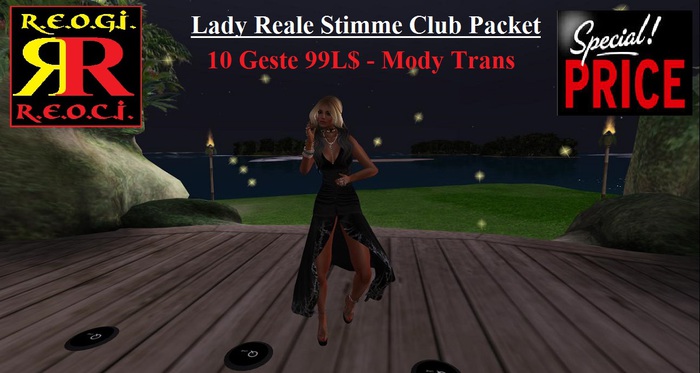 Lady Reale Stimme Club Packet