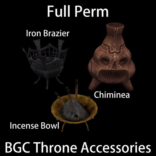 BGC Throne Accessories [boxed]