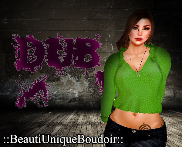 ::B::U::B:: Blouse mesh green