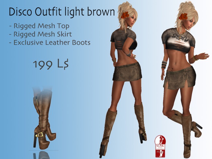 Disco Outfit light brown