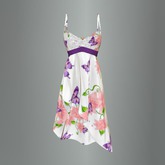 Purple Butterfly Garden Mesh Dress box