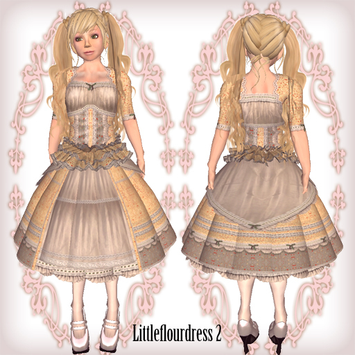 =F=Little Flower Dress2(yellow)