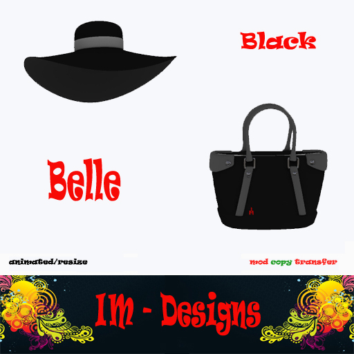 BELLE Hat & Handbag - 