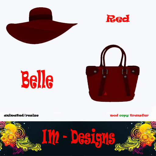 BELLE Hat & Handbag - 