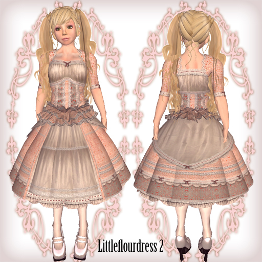 =F=Little Flower Dress2(pink)