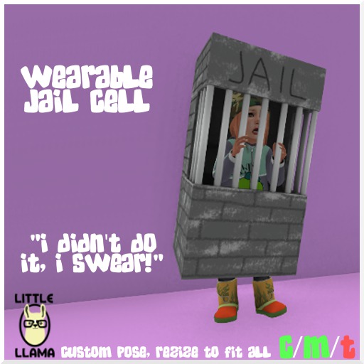 Little Llama - Wearable Jail Cell