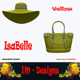ISABELLE Hat & Handbag -