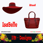 ISABELLE Hat & Handbag -
