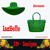 ISABELLE Hat & Handbag -