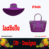 ISABELLE Hat & Handbag -