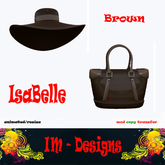 ISABELLE Hat & Handbag -