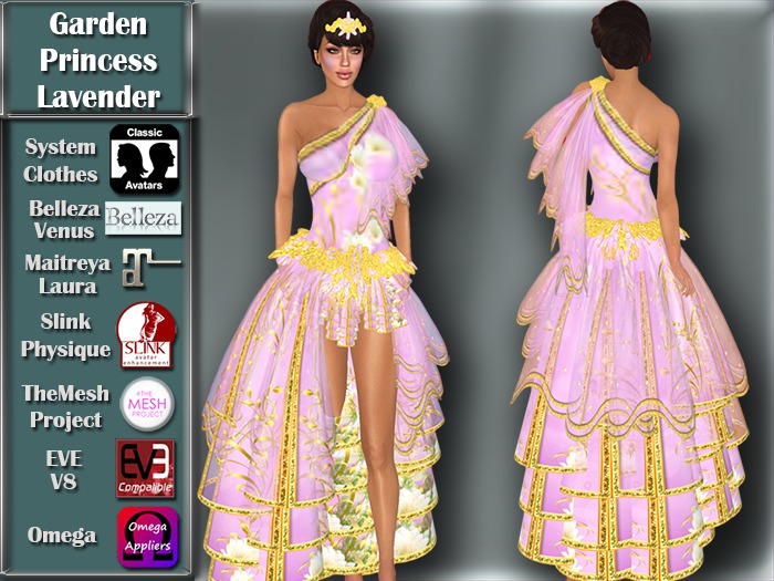 [TKS] Basics -  Garden Princess - Lavender