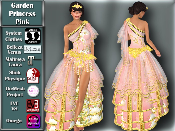 [TKS] Basics -  Garden Princess - Pink