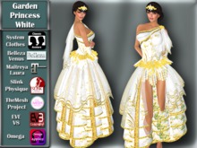 [TKS] Basics -  Garden Princess - White