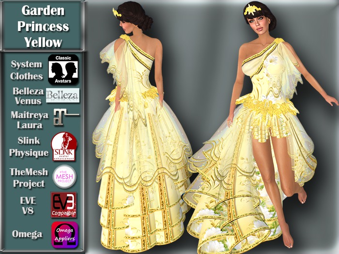 [TKS] Basics -  Garden Princess - Yellow