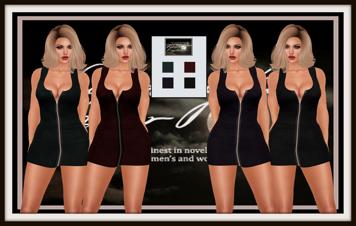 GG-Steph Sleeveless Zipper Mini-Dress-Demo