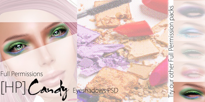 Candy Eyeshadow PSD Download