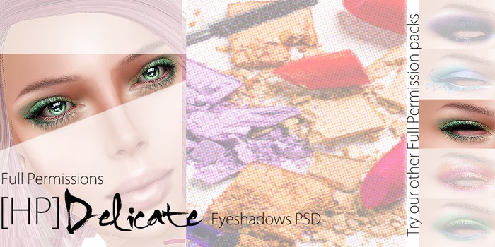 Delicate Eyeshadow PSD Download