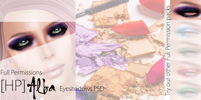 Alba Eyeshadow PSD Download